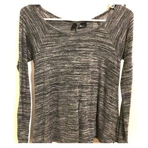 Long sleeve charcoal colored shirt OBO